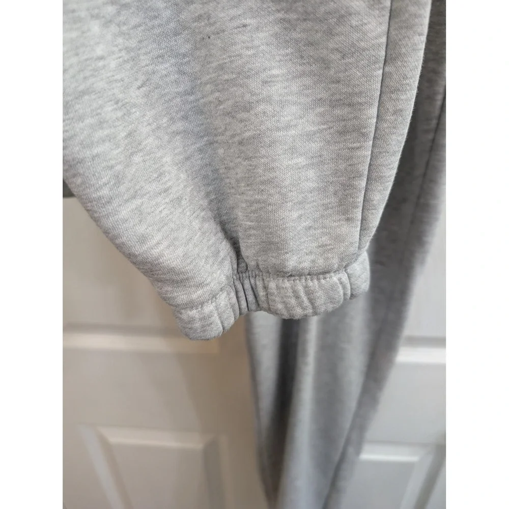 Nuuds Everyday‎ Sweatpants Women Heather Gray Relaxed Joggers Fleece - Size S